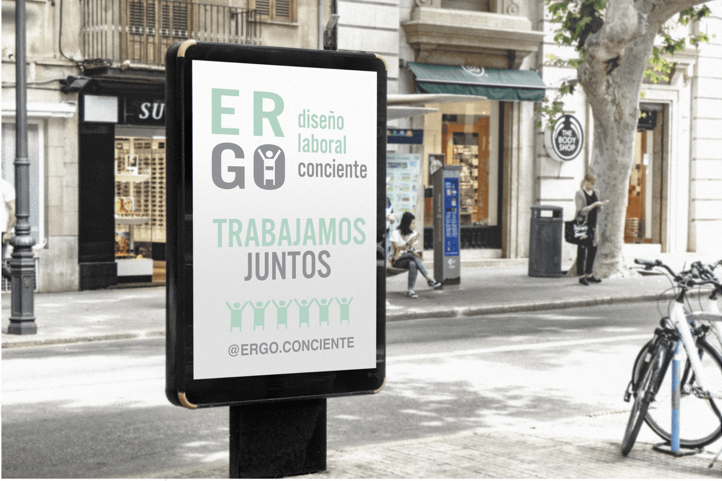 Mockup del servicio: Creación de redes sociales